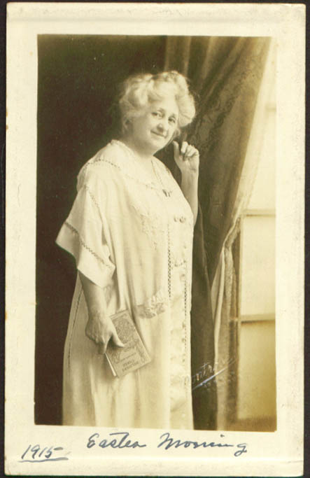 Image for Old gal reads Kipling on Easter Columbus OH RPPC 1915
