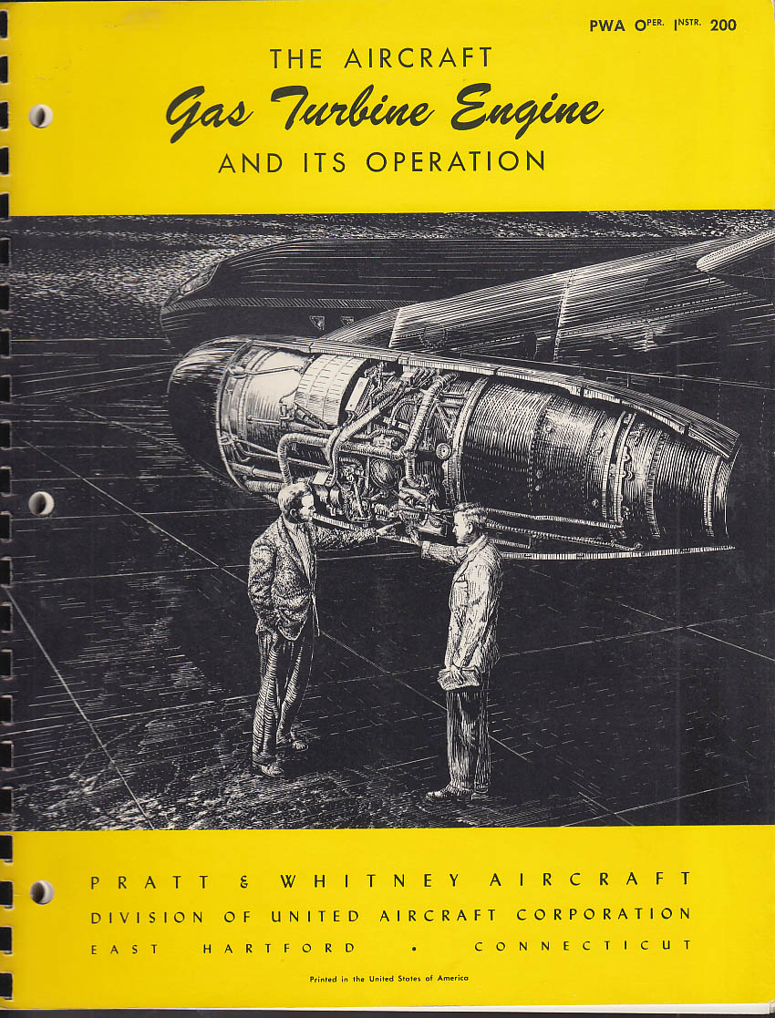 Image for Pratt & Whitney Aircraft Gas Turbine Engine & Ops Installation Engineering 1958