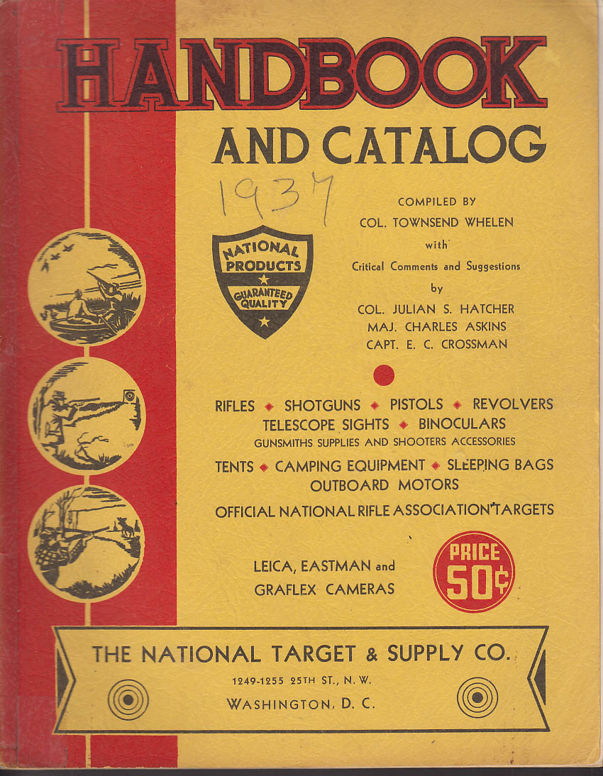 Image for National Target & Supply Handbook & Catalog 1937 guns bicycle optics Leica tents