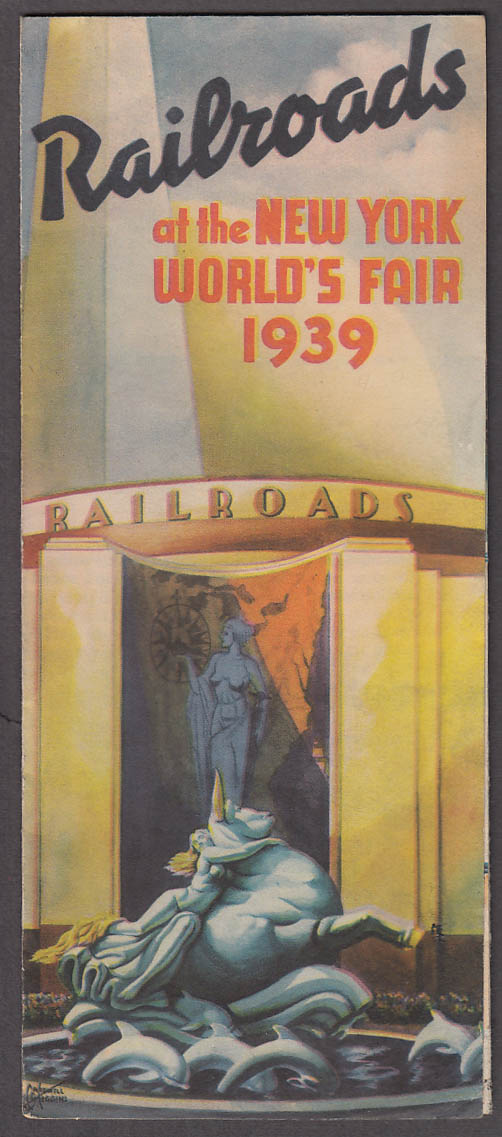 Image for Railroads at the New York World's Fair folder 1939