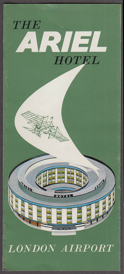 Image for Ariel Hotel London Airport visitor folder 1969