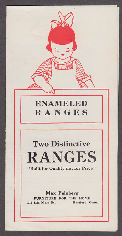 Image for Barstow Enameled Gas Ranges stoves sales folder ca 1930s