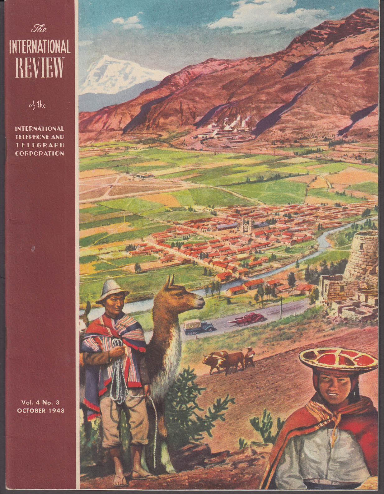 Image for INTERNATIONAL REVIEW IT&T 10 1948 Creed Co Peru Washington Nat'l Airport Intelex