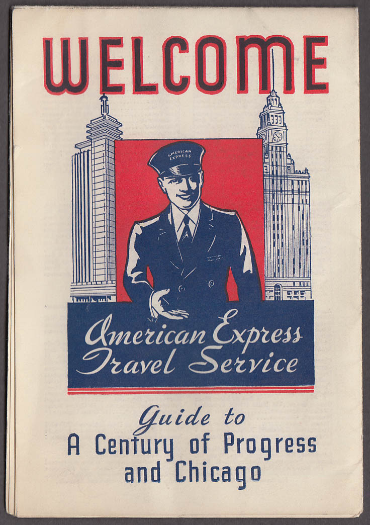 Image for American Express Travel Service Guide to A Century of Progress 1933 Chicago
