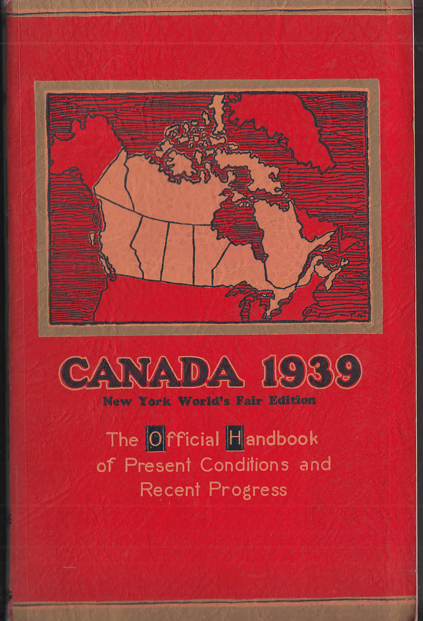 Image for Canada 1939 New York World's Fair Edition Official Handbook