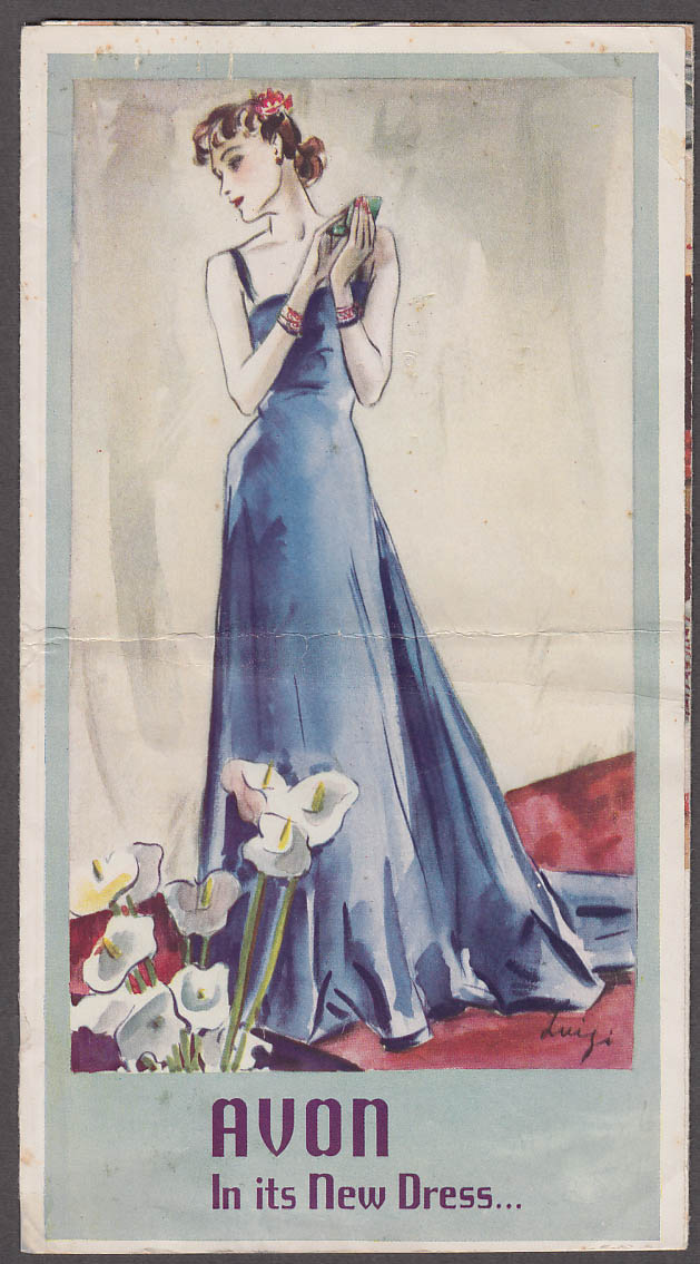Image for Avon in its New Dress: home products new packaging folder ca 1930s