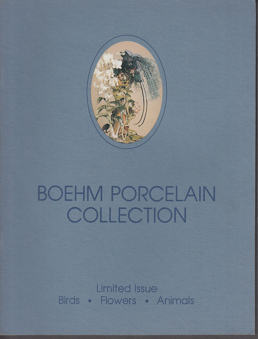 Image for Boehm Porcelain Limited Issue Birds Flowers Animals Collection Catalog 1980s