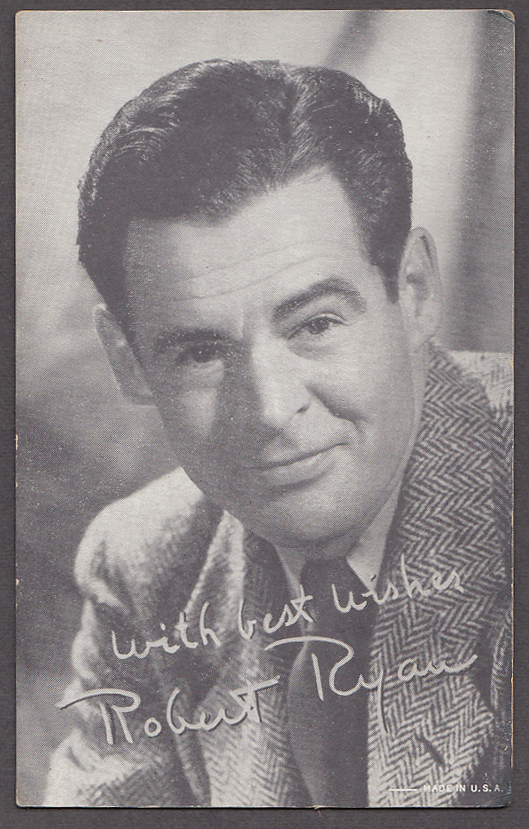 Image for Actor Robert Ryan arcade card 1940s
