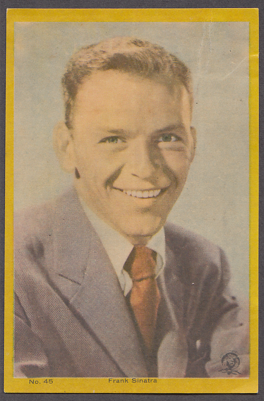 Image for Singer & actor Frank Sinatra 3x5" picture Argentina 1959