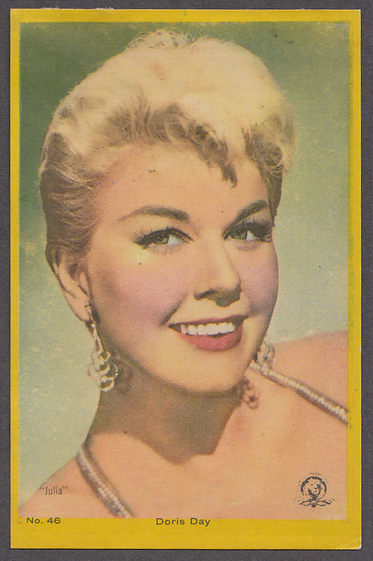 Image for Actress & singer Doris Day 3x5" picture Argentina 1959