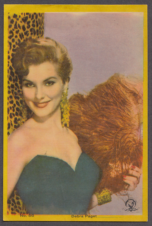 Image for Actress Debra Paget 3x5" picture Argentina 1959