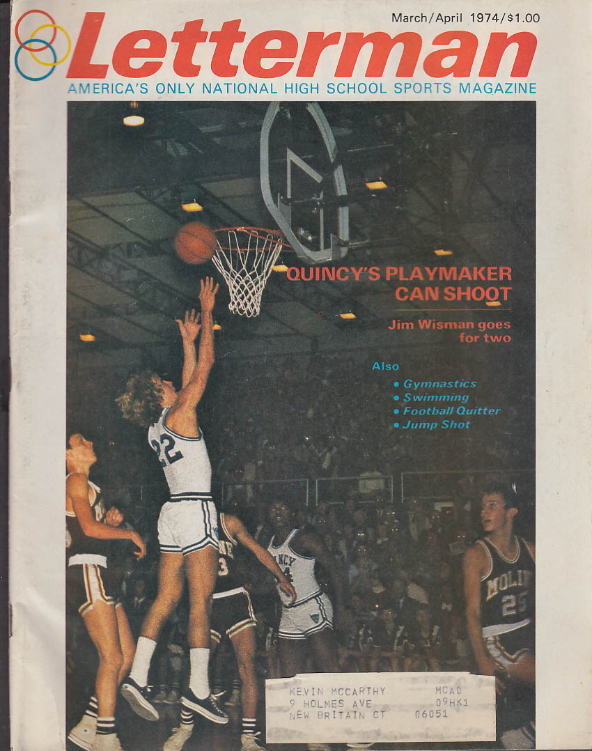 Image for LETTERMAN 3-4 1974 High School Basketball Kyle Macy Bruce Campbell Leigh Vinson