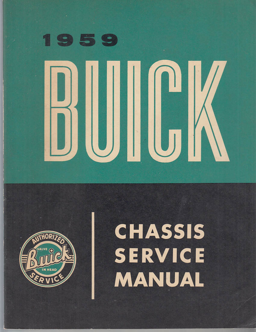 Image for 1959 Buick Chassis Service Manual
