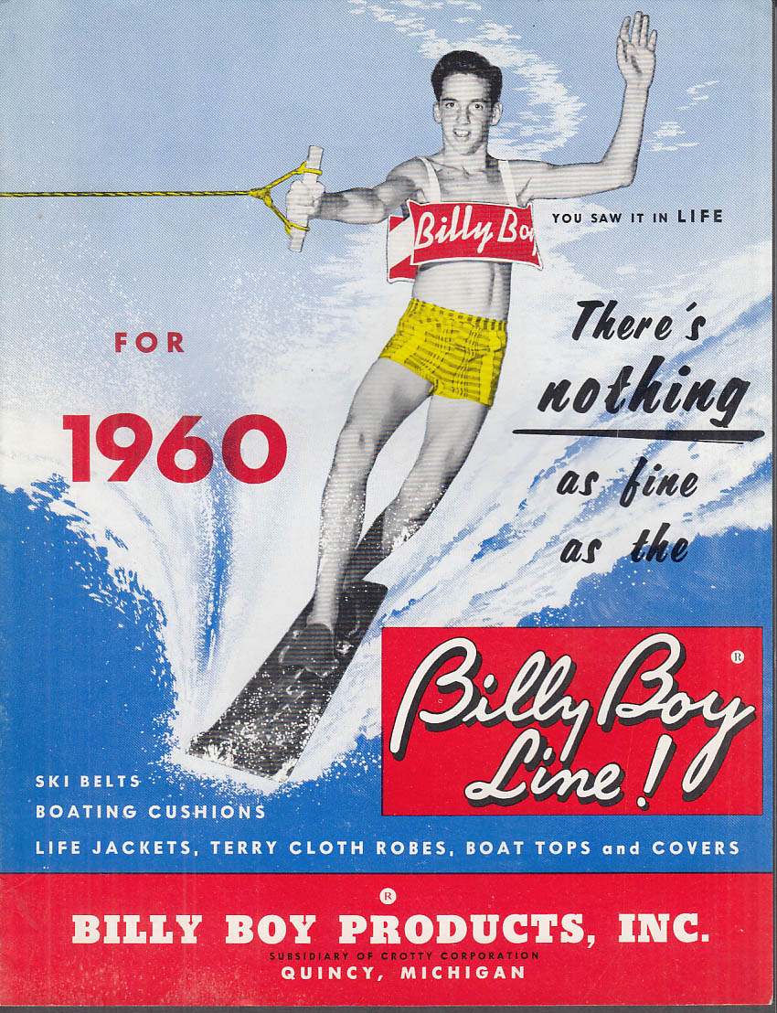 Image for 1960 Billy Boy Waterskiing & Boating Equipment Catalog