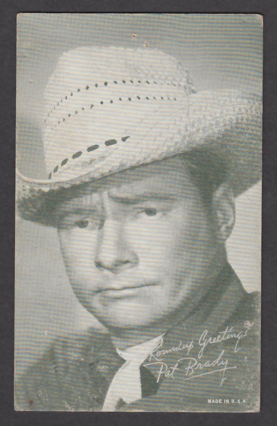 Image for Pat Brady arcade card 1940s