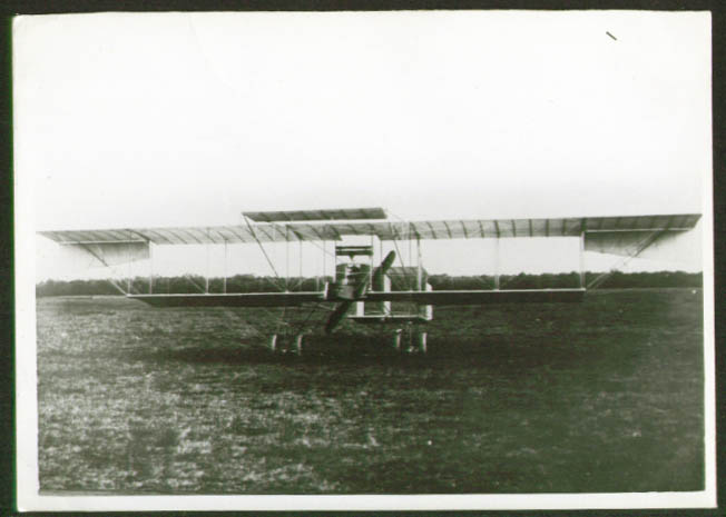 Image for Aviatik Renn DD biplane photo Germany 1911