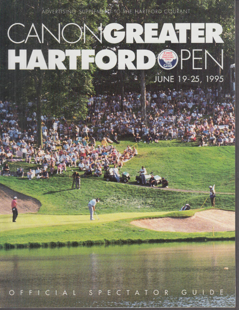 Image for Canon GHO Greater Hartford Open Official Spectator Guide 1995