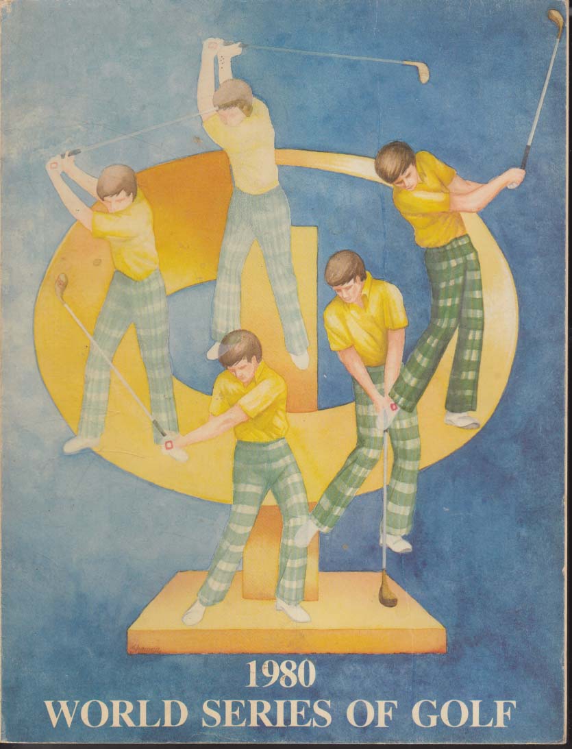 Image for 1980 World Series of Golf souvenir program Player Nicklaus Trevino Watson +