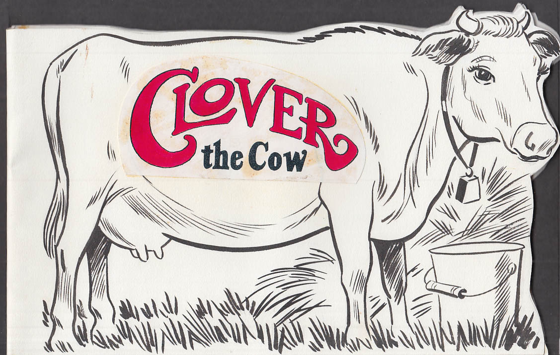 Image for Cartoonist Frank Bolle ORIGINAL Clover the Cow TWO variant dummies 1990s