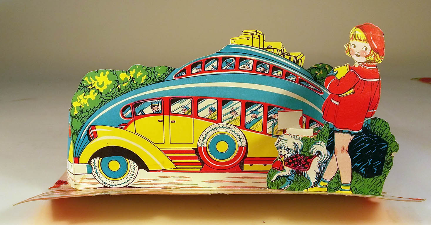 Image for Id go a long way to be Your Valentine 1930s stand-up streamlined bus