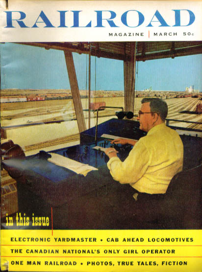 Image for RAILROAD Cab Ahead Locomotives; electronic yardmaster; ++ 3 1955