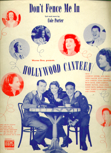 Image for Don't Fence Me In 1944 Sheet music