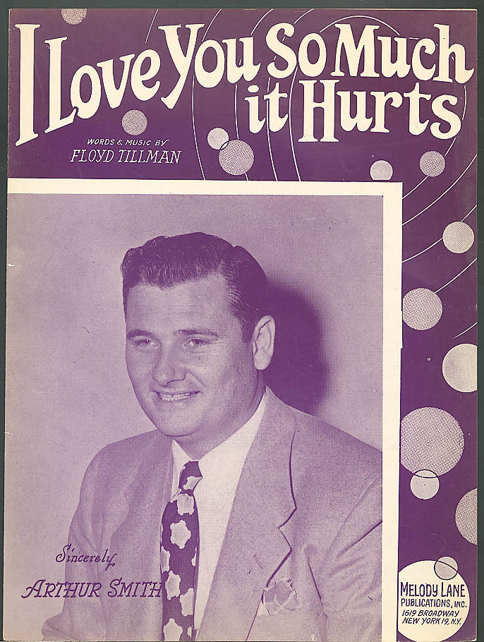 Image for I Love You So Much It Hurts sheet music 1948
