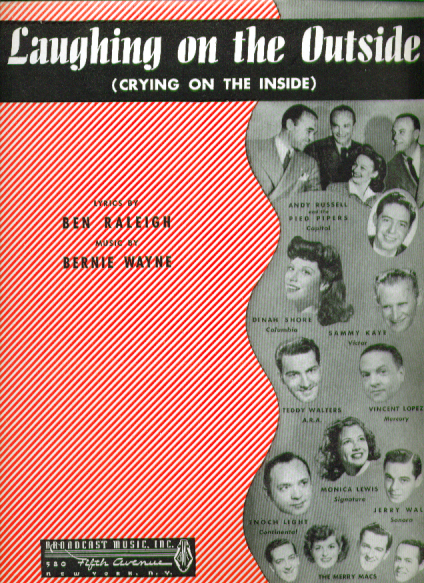 Image for Laughing on the Outside 1946 Sheet music