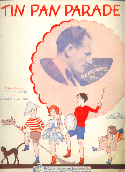 Image for Tin Pan Parade 1927 sheet music