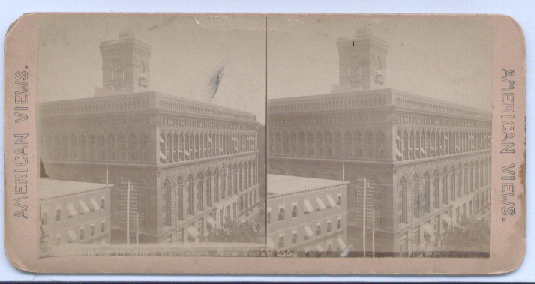 Image for 1890's Stereoview New York Produce Exchange
