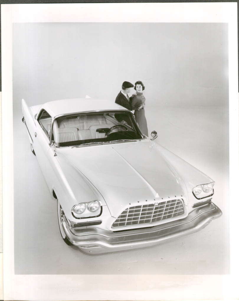 Image for New Chrysler 300D offered with optional fuel injection 8x10 & caption sheet 1958