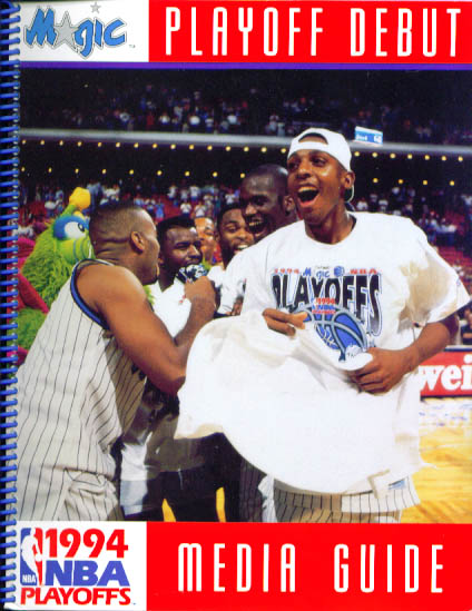 Image for Orlando Magic Playoff Debut 1994 NBA Playoffs Media Guide