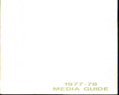 Image for 1977-1978 Denver Nuggets Media Guide NBA Basketball