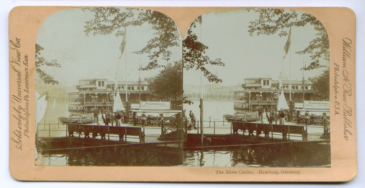 Image for Alster Casino Hamburg Germany stereoview 189?