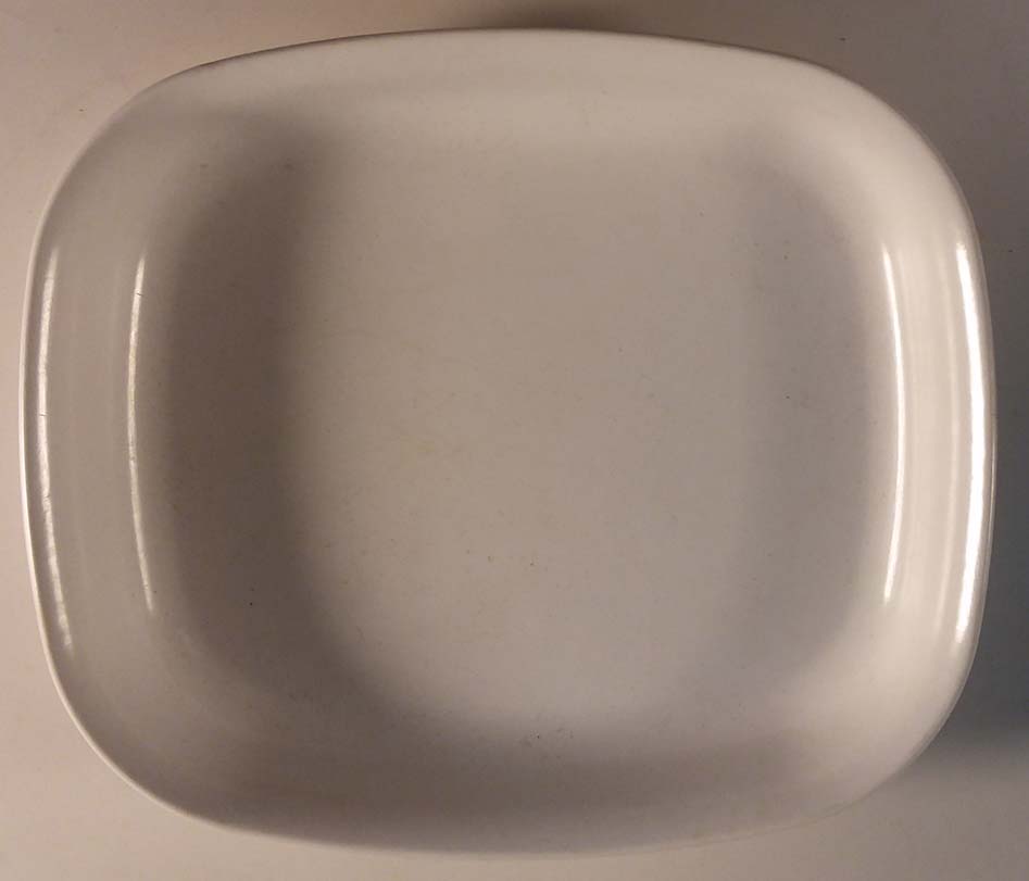 Western Airlines plastic serving dish 446 Plastics Inc St Paul ca 1960s