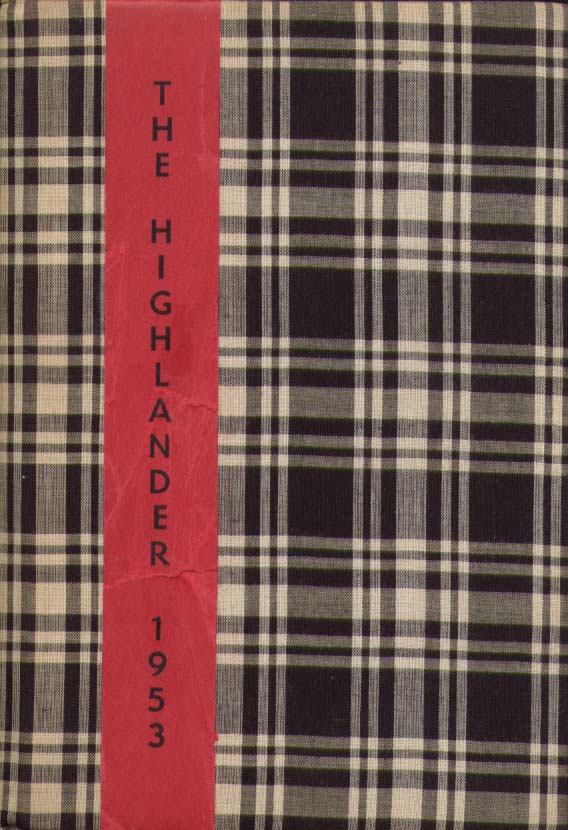 Image for Highlander Hartford College West Hartford CT 1953 Yearbook