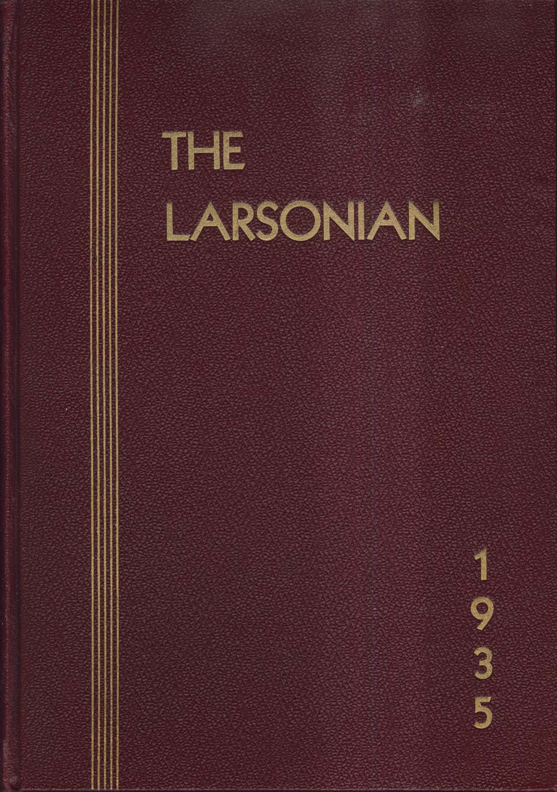 Image for The Larsonian Larson Junior College New Haven Connecticut CT 1935 Yearbook