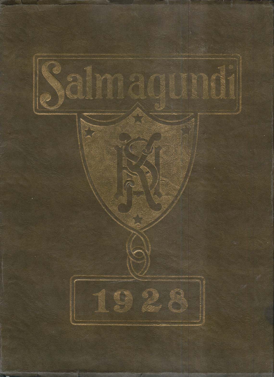 Image for Salmagundi KHS Keene High School New Hampshire NH 1928 Yearbook