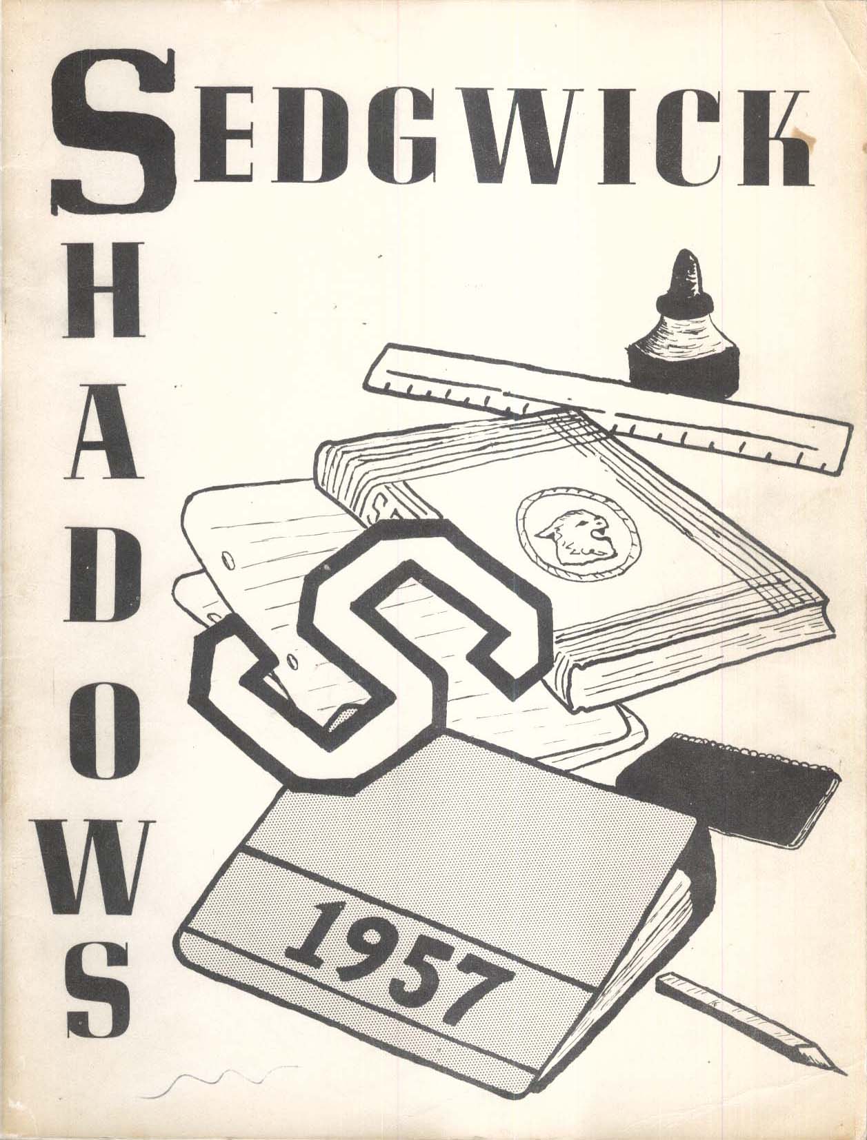 Image for Sedgwick Shadows 1957 Sedgwick Junior High School West Hartford CT Yearbook