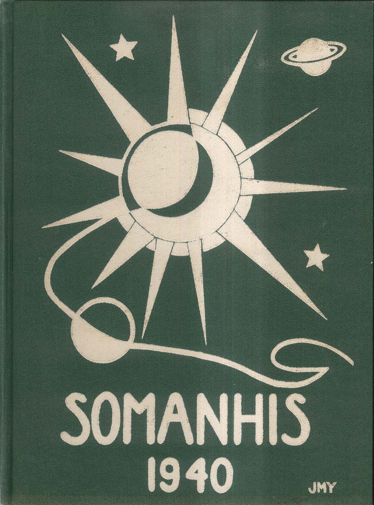 Image for Somanhis 1940 Manchester High School Manchester Connecticut Yearbook