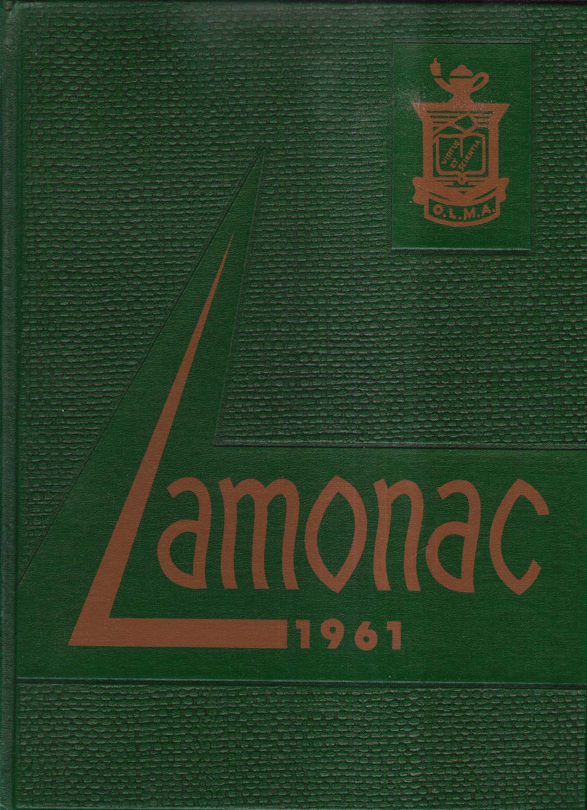 Image for Lamonac 1961 Lady of Monadnock Academy Yearbook Jaffrey New Hampshire NH