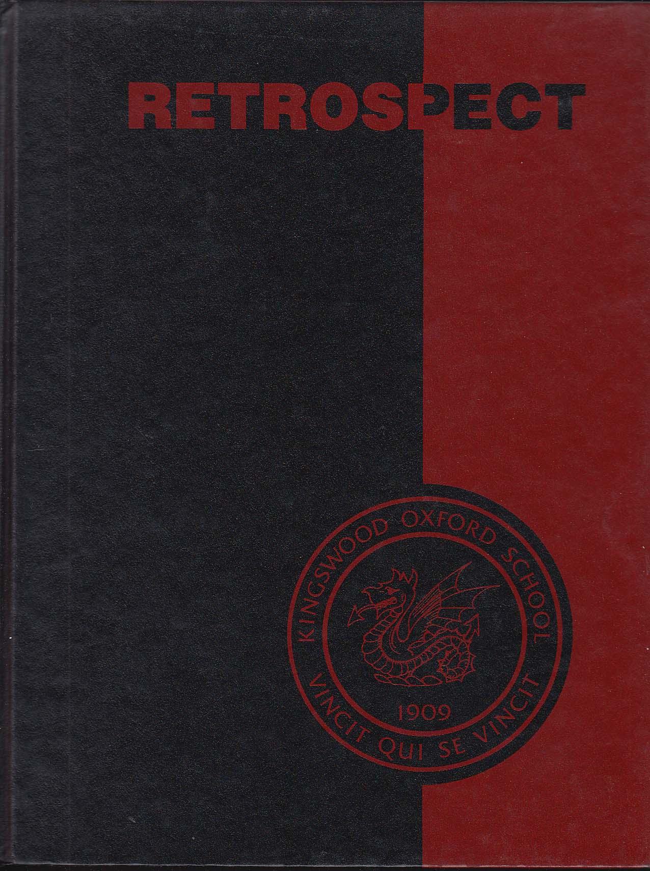 Image for Kingswood Oxford School Retrospect 1989 Yearbook Nancy Lublin West Hartford CT