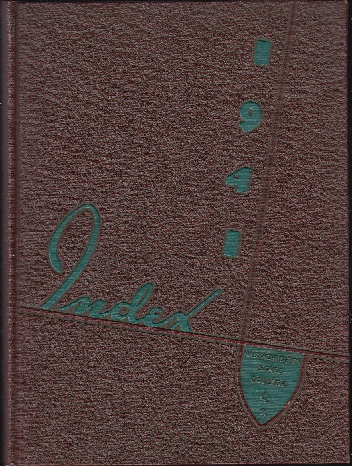Image for Index 1941 Yearbook Massachusetts State College Amherst MA
