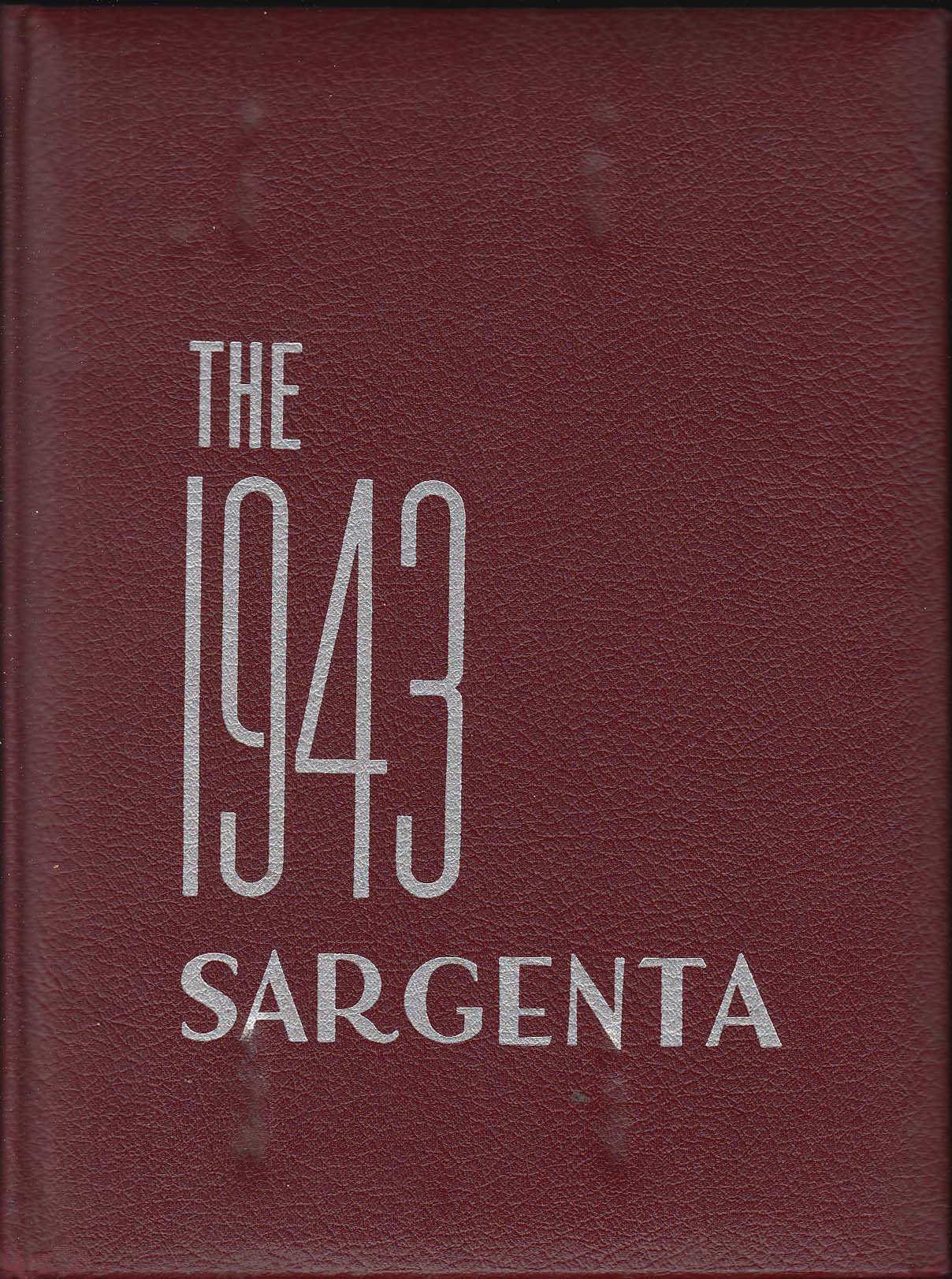 Image for Sargenta 1943 Yearbook Sargent College Cambridge Massachusetts MA