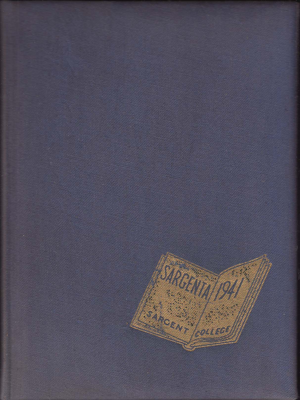 Image for Sargenta 1941 Yearbook Sargent College Cambridge Massachusetts MA