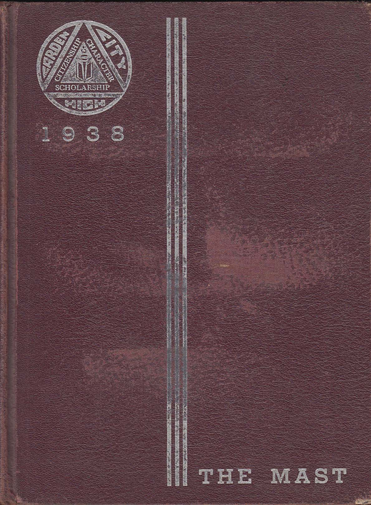 Image for The Mast 1938 Yearbook Garden City High School Garden City New York