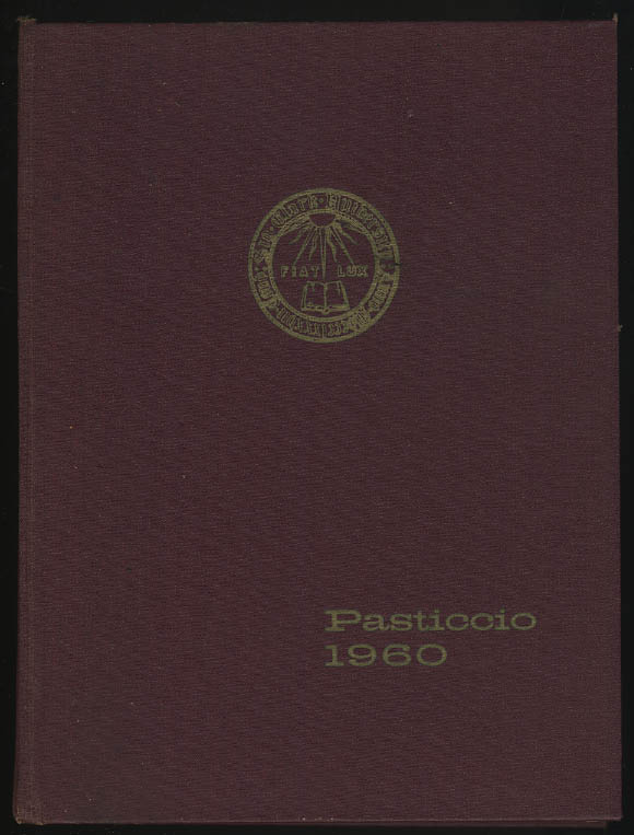 Image for Pasticcio 1960 Yearbook Clark University Worcester Massachusetts