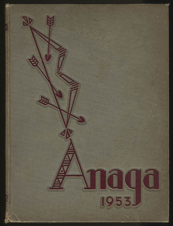 Image for Anaga 1953 Yearbook Bradley University Peoria Illinois