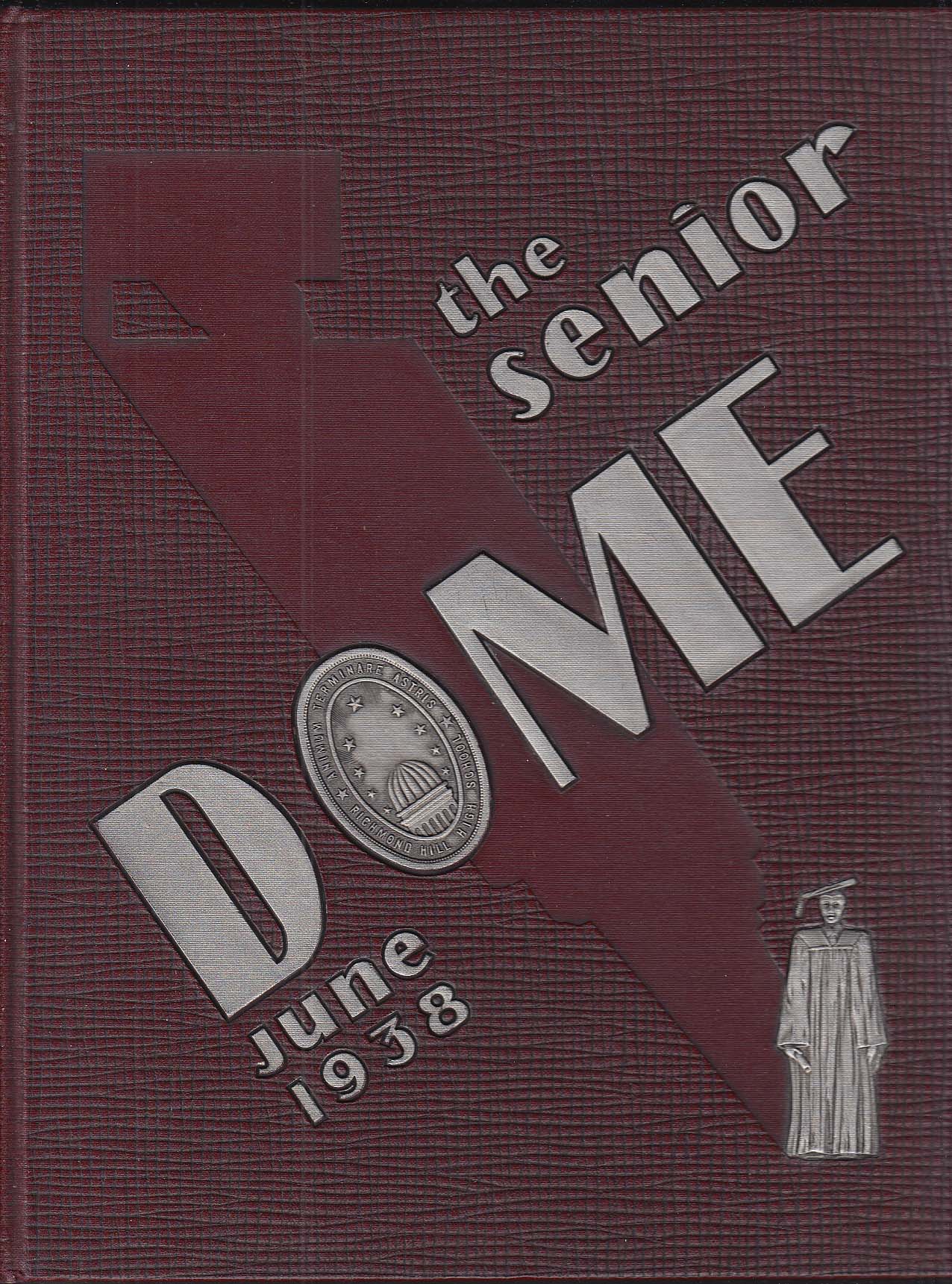 Image for The Senior Dome 1938 Yearbook Richmond High School NY