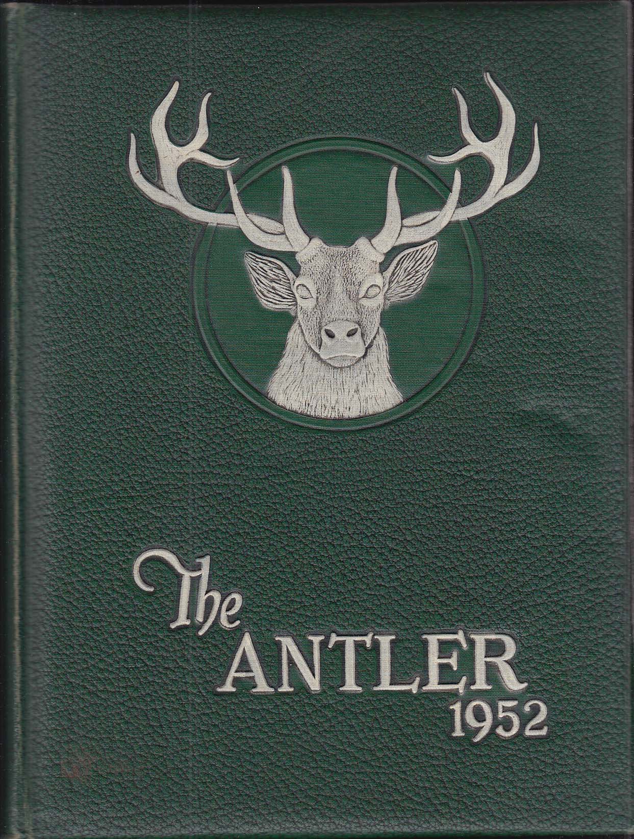 Image for The Antler 1952 Yearbook Central Bucks Joint High School Doylestown Pennsylvania